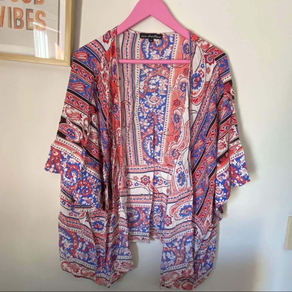 Floral kimono